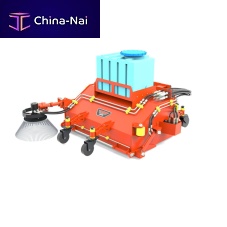 Loader sweeper GLA031s erieshydraulicwastewith one brush