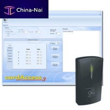 RFID proximity card clock card machine CardAccess3 commercial
