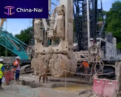 Metal sheet pile DIAPHRAGM WALL