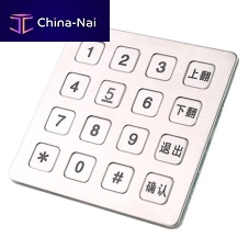 16-key keypad B723panel-mountstainless steelIP65