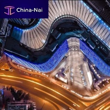 Texlon® ETFE roof system THE ASSIMA MALL KUWAITcurvedmetal profilecommercial