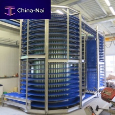 Spiral fermentation chamber static