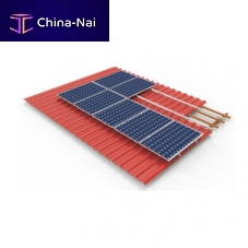 Tile roof PV mounting system