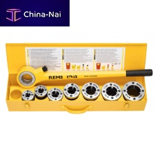 External threading tool REMS evamanualfor pipe ends