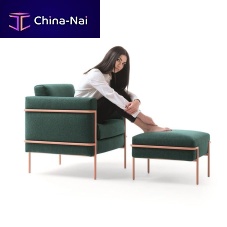 Contemporary armchair ICONfabricmetalparticle board