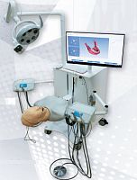 Dental anesthesia patient simulator LEONARDOfor radiographydental careworkstation