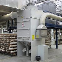 Filter dust collector VARIO eco Seriespulse-jet backflowfor the pharmaceutical industrymodular