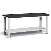 Steel workbench WORKwith drawerdoorrugged