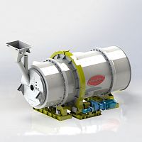 Rotor granulator for wastefor woodfor recycling