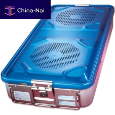 Instrument sterilization container 706135FXperforated