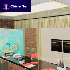 Textile glass roof