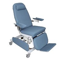 Electric chemotherapy chair 8153-sectionon castersadjustable backrest