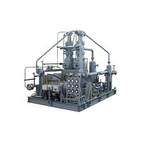 Hydrogen gas compressor unit VD3-150GH-OLpistonstationaryoil-free