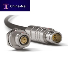 Medical device connector Core stainless steelcircularpush-pull