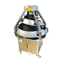 Conical rounder on casters