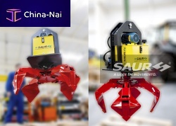 Scrap grab orange peelhydraulic