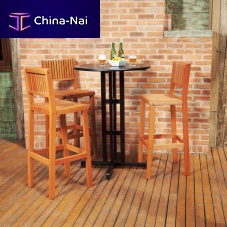 Contemporary bistro table IBIZAwoodenroundhome