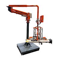 Pneumatic manipulator ATISmirus 100mechanicalwith gripping toolwith suction cup