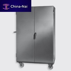 Storage cabinet 100.42, 100.43 serieson castershinged doorstainless steel