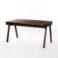Free-standing desk TT_GNScandinavian designwalnutoiled wood