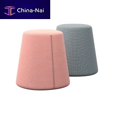 Contemporary pouf ELLOfabricroundchild's