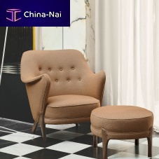 Scandinavian style lounge chair COCKTAIL woolfoampolyester