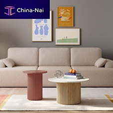 Contemporary coffee table Shitakelacquered MDFmelaminelacquered wood base