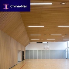 Acoustic wall-covering Grillinteriorwood veneersmooth