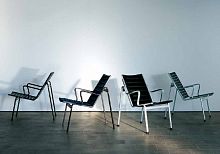 Contemporary chair fabrichomewith armrests