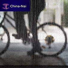 Float glass panel AQCUA ®patternedtransparentetched