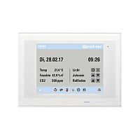 Home automation system touch screen KNX TOUCH ONE STYLEfor building automation systemswall-mountedKNX