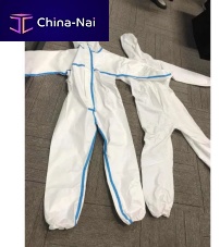 Unisex protective coveralls GB19082-2009polypropylenebreathabledisposable