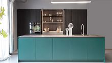 Contemporary kitchen 202301oakstained woodstainless steel