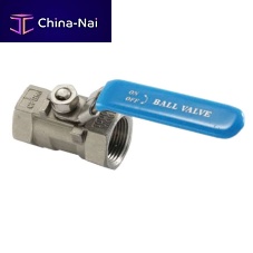 Ball valve NR1leverfor chemicalsthreaded