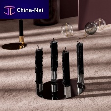 Metal candle holder ANULO