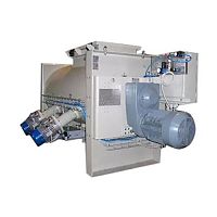 Paddle mixer continuousstainless steelsingle-shaft