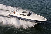 High-speed motor yacht Jariyahard-topplaning hullaluminum