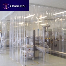 Clean room partition flexible