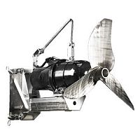 Rotor-stator agitator PROfor liquidsstainless steelfor the chemical industry