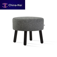 Contemporary stool CUTEashash baseupholstered