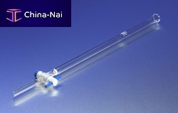 Pyrex® chromatography column PYREX®PTFE