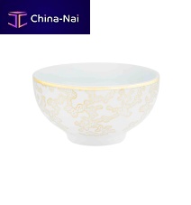Porcelain bowl CAILLOUTfor restaurant