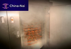 Fish smoking, baking, cooking unit PFRfor the food industryvariable-speed fan