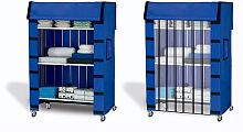 Medical cart protective cover