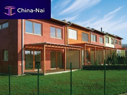 Brickwork cladding RUBY-REDclinkersmooth