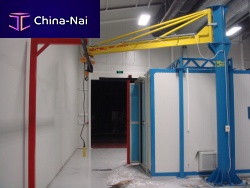 Pillar jib crane NPI - PP07 seriesrotarylifting360� rotating