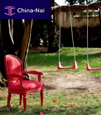 New Baroque design chair MINI CR/606woodenchild'smedallion