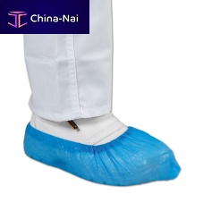 Polyethylene medical shoe cover 302403CPEdisposablenon-wovenwaterproof
