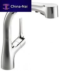 Countertop mixer tap ELATE: E13963chromed metalkitchen1-hole