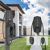 DC charging station EEVCwall-mounted